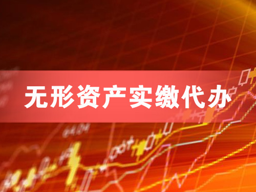 辽源无形资产实缴资本代办